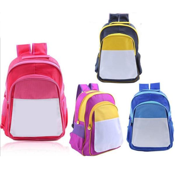 Personalized Backpacks School Bag For Kids Photo Printing Sublimation Back Pack