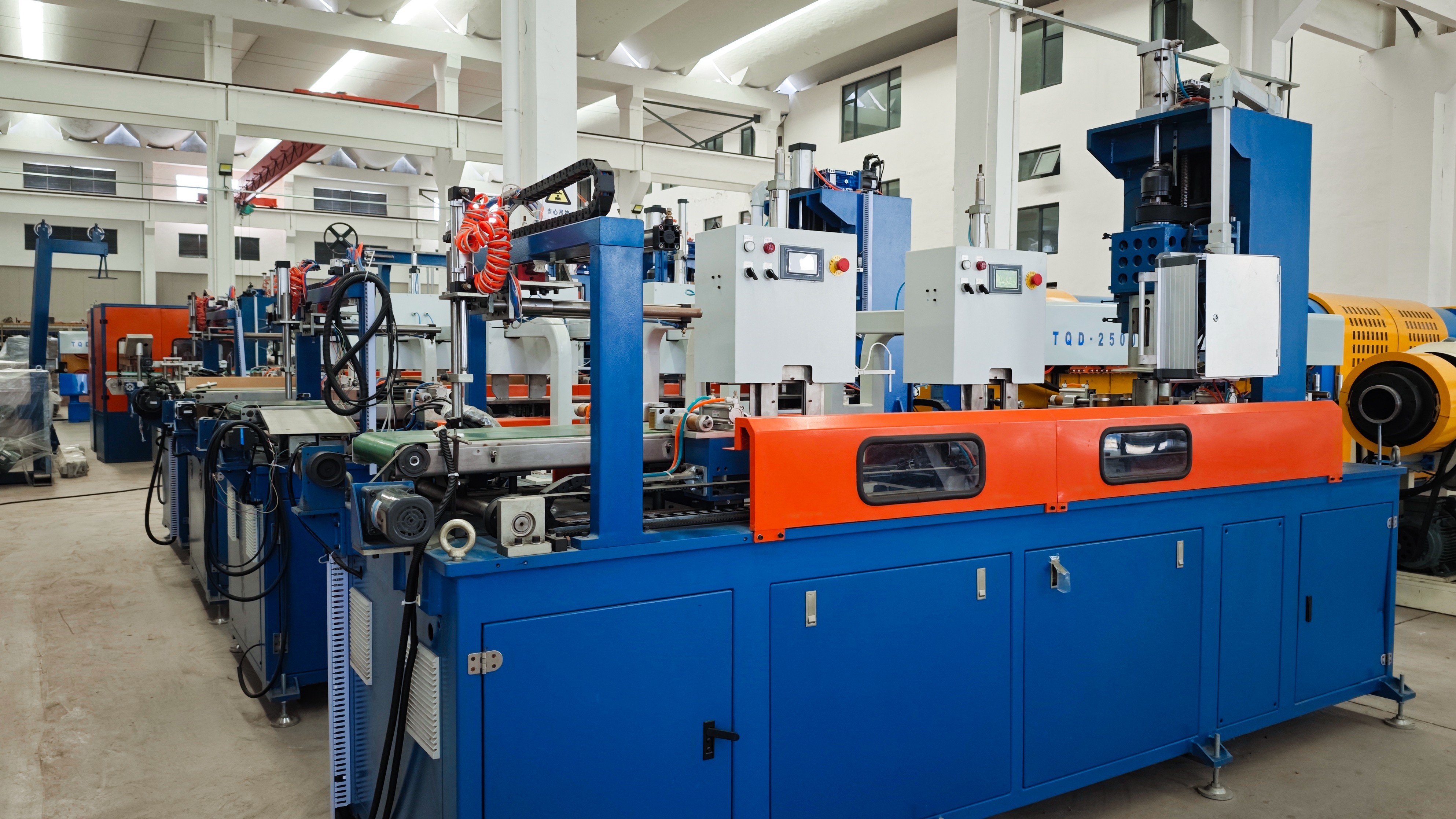 260 Cable Coiling Strapping Belting Shrink Packaging Machine Coil Diameter Up To 250mm