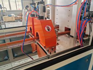 China 16-63 Mm Two Cavity Pvc Dual Contuit Pipe Production Line Customized For Business wholesale