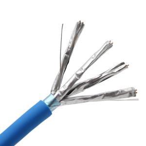 China Shielded Network Stp Cat6A Lan Cable , Cat6 Indoor Outdoor Ethernet Cable wholesale