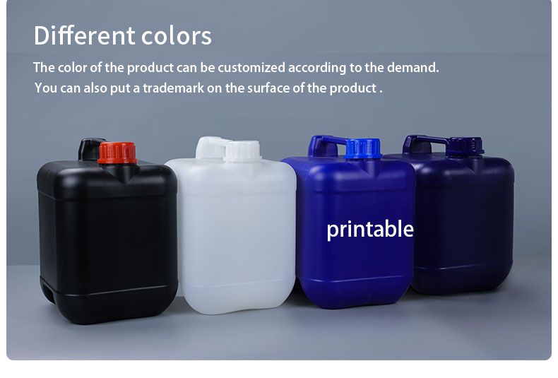 Height 265mm 5 Litre Plastic Hdpe Jerry Can Caliber 40mm