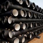 ISO90001 Ductile Iron Pipe 300mm 100mm Round Shape For Water Supply