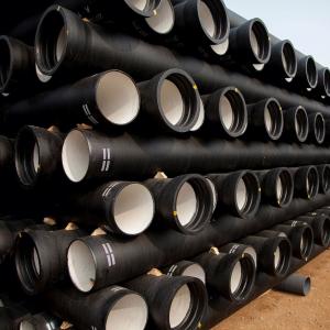 China ISO90001 Ductile Iron Pipe 300mm 100mm Round Shape For Water Supply wholesale
