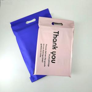 China Custom Logo Handle Poly Thank You Mailer For Clothing Shipping Mailing wholesale