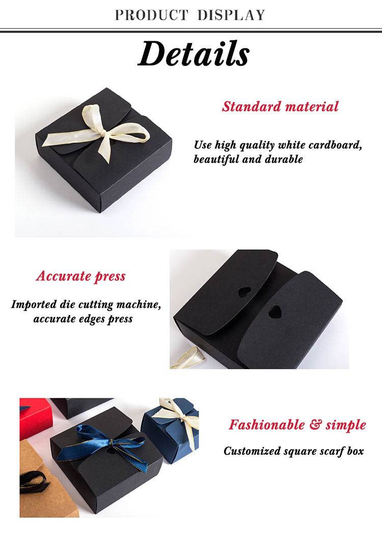 Recyclable 350gsm paper Wedding Favour Packaging Box For Chocolate Cookie Candy Packing