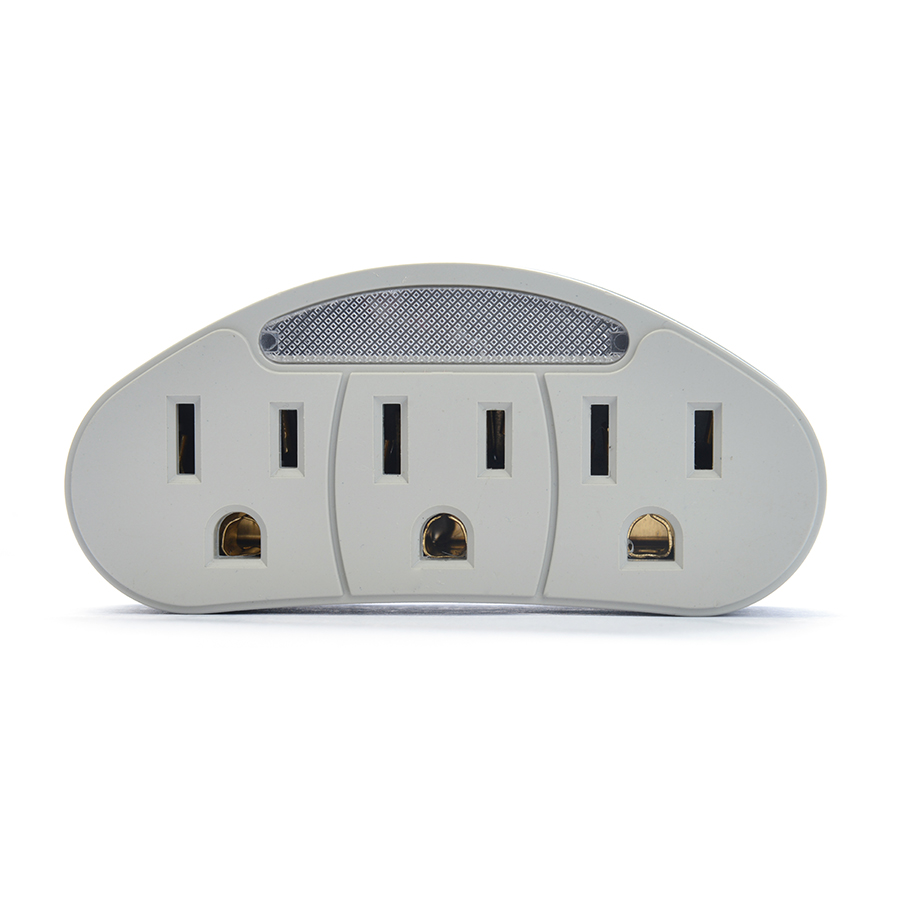 Portable American Standard ETL Socket Adaptor Fast and Safe Charging for Mobile Devices Rated Voltage 125V