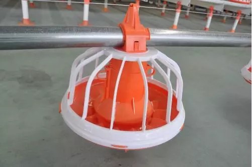 Broiler Pp Poultry Farm Equipment Automatic Drinkers Feeder Pans