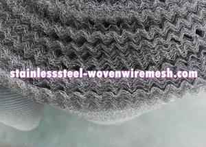 China Crimped Stainless Steel Knitted Mesh Width 30&quot; / 42 Inch Wear - Resistance For Oil - Gas Separation wholesale