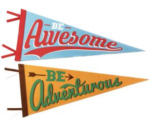 China Waterproof Triangle Flag Banners wholesale