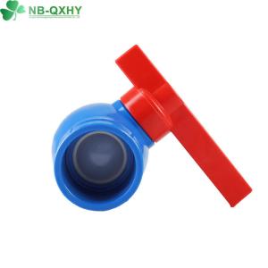 1/2 Inch to 6 Inch Blue Thailand PVC Ball Valve for Water Supply Customized