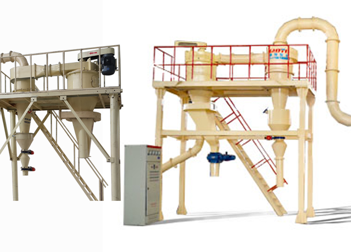 100-380 r/min Rotating Main Shaft Air Classifier Mill for Gearbox Powder Separation