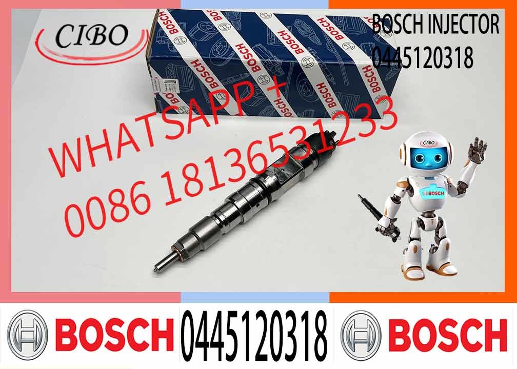High Quality DONGFENG TRACTOR TRUCK Diesel Fuel Injector Common Rail Injector 0445120318