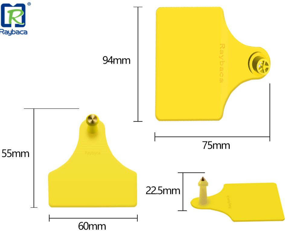 Big Size Custom Cow Tags TPU Material For Cattle Identification Management