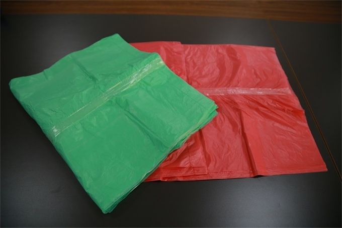 Dissolving Water Soluble Laundry Bags , Disposable Garments Plastic Laundry Bags