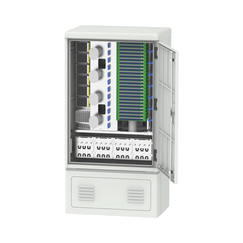 Standard/Earless Simplex LC APC Fiber Adapter Plate for Optical Fiber Connection