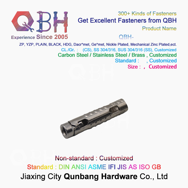 304 Stainless Steel Expansion Bolt M6-M10 Custom Hardware High Tensile Stainless Steel Bolts