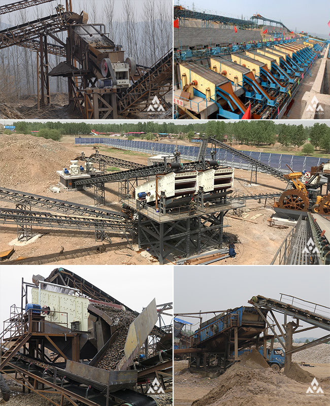 Mineral Processing Plant Good Performance Circular Sand Vibrating Screen