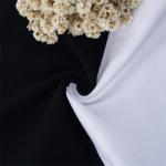 Double Skin-Friendly And Natural Environmentally Friendly Striped Knit Fabric