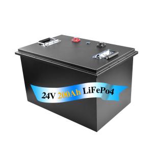 China 200Ah 12V 24V 6v Waterproof Lifepo4 Battery Low Temperature Protection Auto wholesale