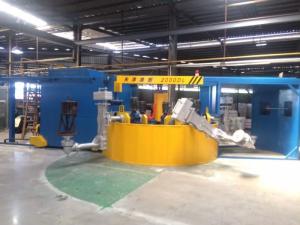 China Small 3 Arm Roto Casting Machine Fully Automatic wholesale
