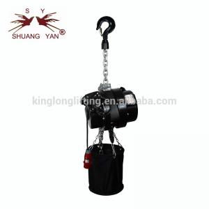 China 2 Ton Electric Chain Hoist , Electric Wire Rope Hoist High Safety Hook wholesale