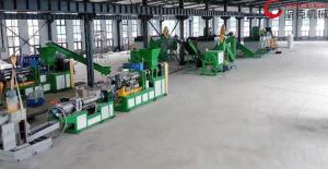 China Energy Saving Plastic Washing Machine , PET Washing Plant Single Screw wholesale
