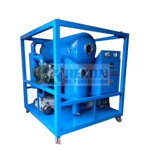 China 50LPM Transformer Oil Purification Plant , Industrial Oil Filtration Systems wholesale