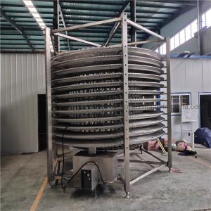China Stainless Steel Pizza Hamburger Toast Bakery Spiral Cooling Tower wholesale