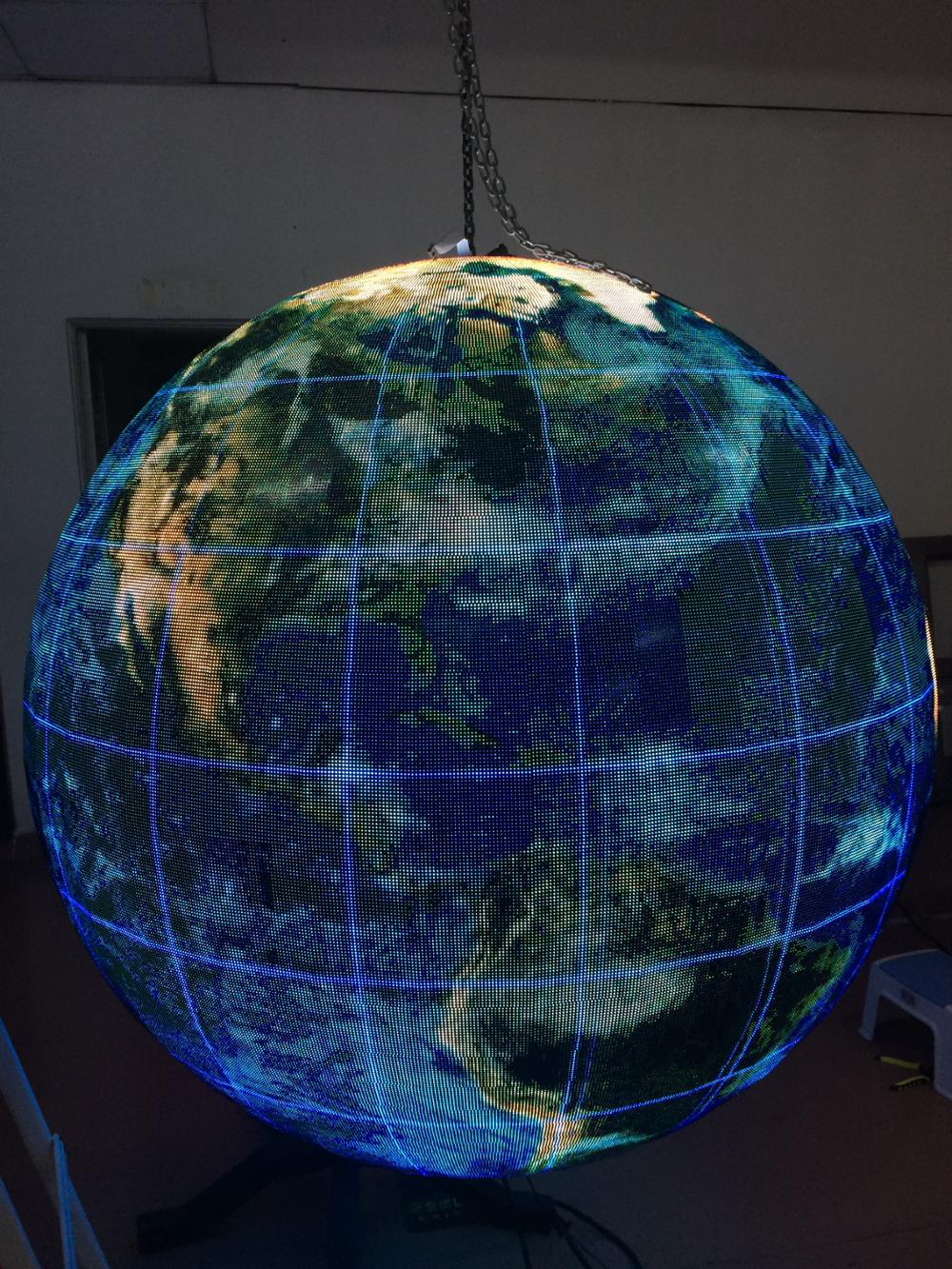 alibaba china 360 ball led sphere display round factory