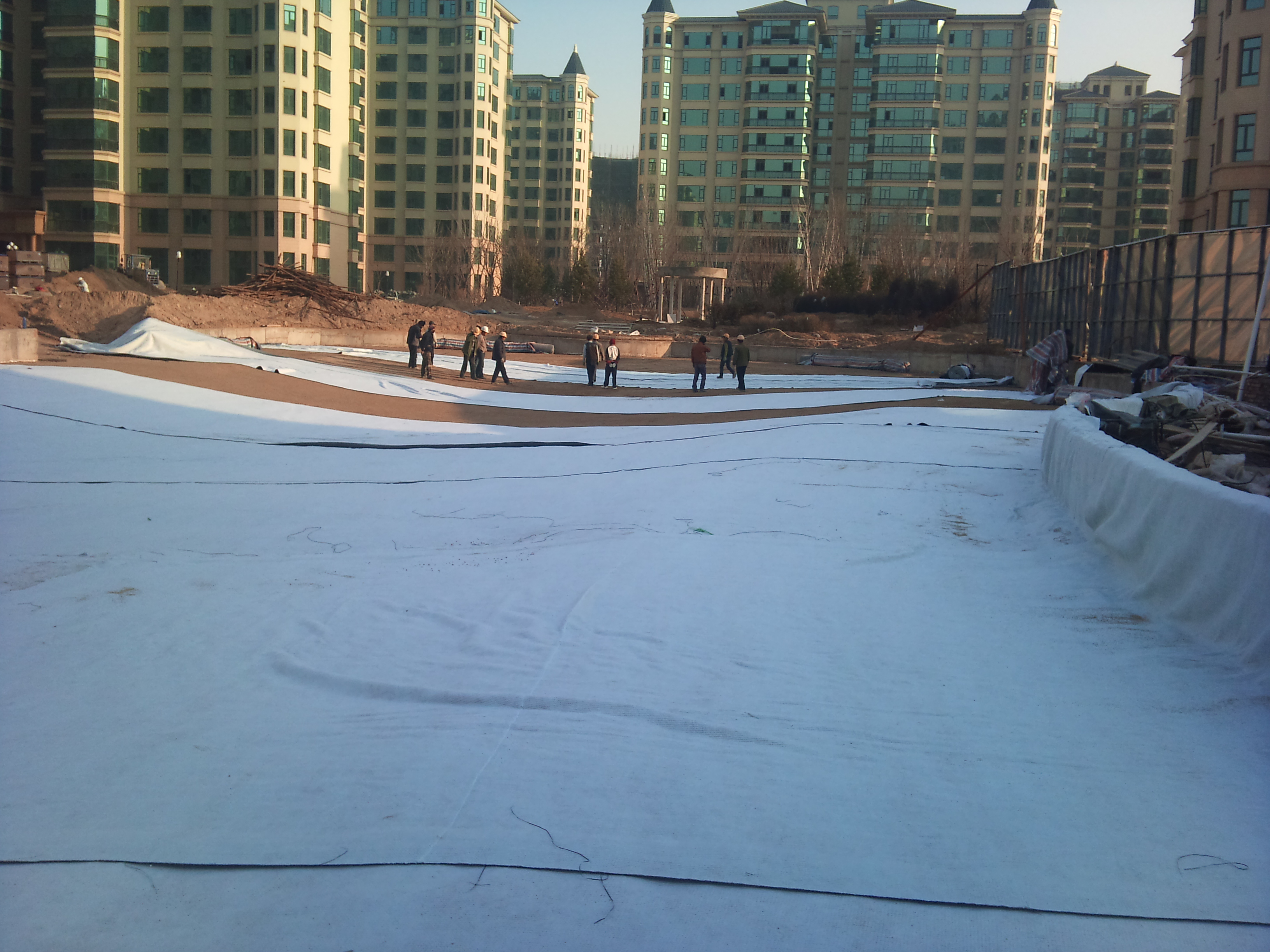 Bentonite Geosynthetic Clay Liners GCLS for Landfill Waterproof Layer
