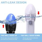 PP TPR Professional Full Face Snorkel Mask Easy Breathing Free Diving