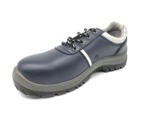 China Low Cut Stitch Down Construction Safety Shoes , Sport Safety Shoes Leather Material wholesale