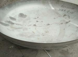 China Pressure Vessel Tank Dished Ends Torispherical Stainless Steel Cold Pressing wholesale