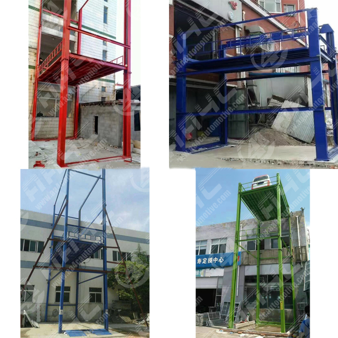 AA4C Heavy Duty High Rise 4 Post Car Vehicle Lift Car Elevator Car Parking Lift 3.5M High