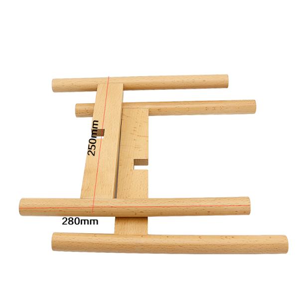 Wood Plant Stand | Wood Plant Holder | Indoor Flower Pot Decor