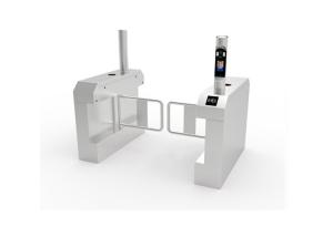 China Biometric 600mm Lane 0.2s SS304 Pedestrian Swing Gate wholesale