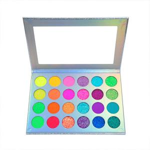 China Glitter Matte Shimmer UV Reaction Makeup Eyeshadow wholesale