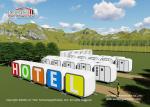 Restaurant coffee Bar House Inflatable Modular Glamping Box Tent