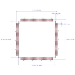 STM32F407ZGT6 Microcontroller Integrated Circuit Tray Packaging