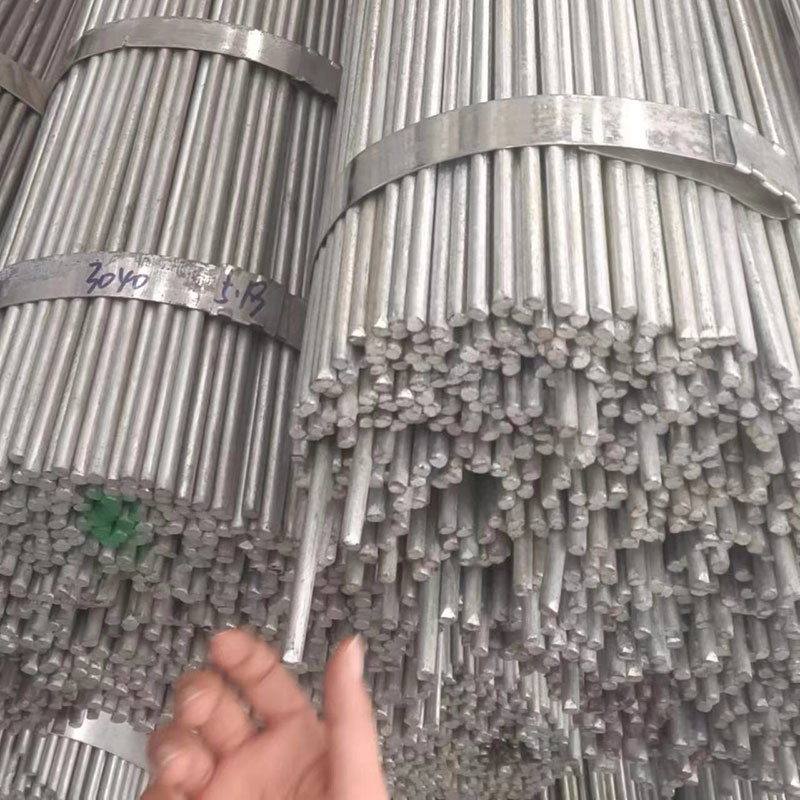 Low Zinc Coating Hot Rolled Round Carbon Steel Bar For Construction