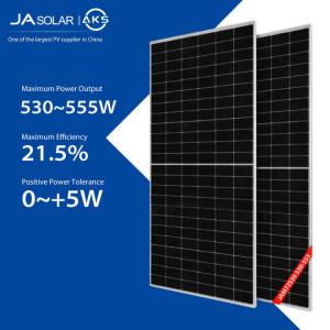 China 530W 535W JA Bifacial Solar Panel 540W 545W 550W 555W Zonnepanelen Solar Panels For Greenhouses wholesale