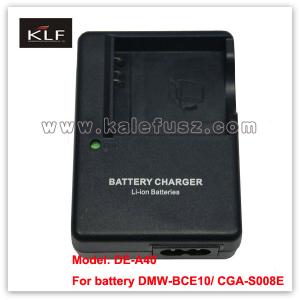 China Camera charger DE-A40 for Panasonic camera battery S008E wholesale