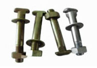 High Tensile Strength Railroad Track Bolts and Nuts Fish bolt used for rail joints