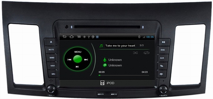 Ouchuangbo Car Radio Android 4.0 GPS Sat Navi for Mitsubishi Lancer 2010-2011 S150 System DVD Stereo USB SWC OCB-037C