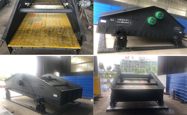 200 Tons Tailings Process Sand Dewatering Screen 24 Hours Non Stop Work
