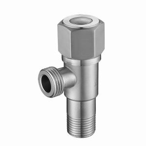 China Surface Brushed Anti Oxidation Bathroom Angle Valve Easy To Install wholesale