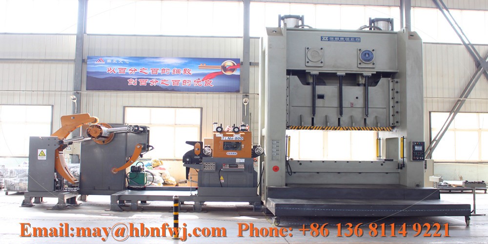 Metal Stamping Machinery Automated Press Line for Customized Stainless Steel Base Plates