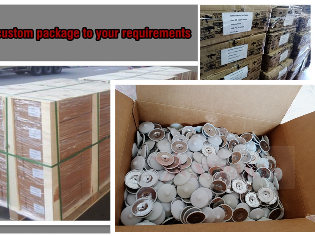 Insulation 30mm Diameter Dome Cap Washer For Fixing Insulation Hangers