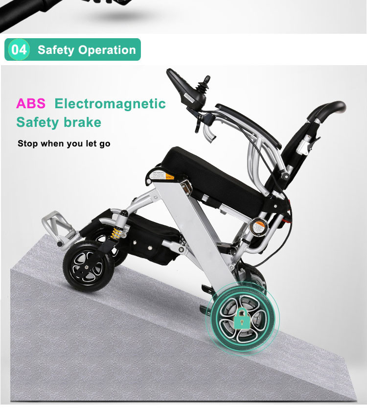 4.5km/Hr Medical Transport Wheelchair Aluminum Customized For Homecare