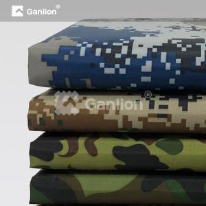 China 100% Polyester Outdoor Camo Fabric High Hydrostatic Pressure Coating wholesale